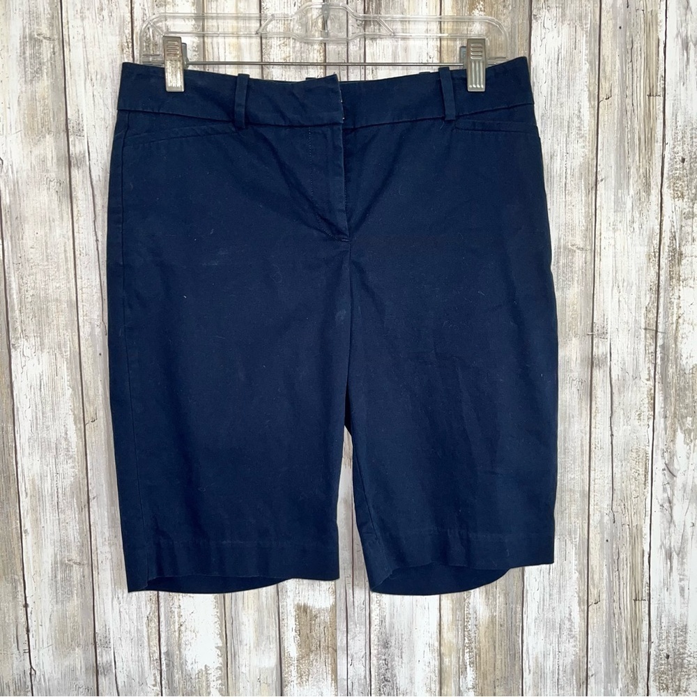 Talbots Navy Knee Shorts